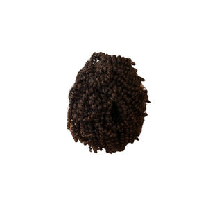 Women's Especially Yours Brown Curly Wig One Size